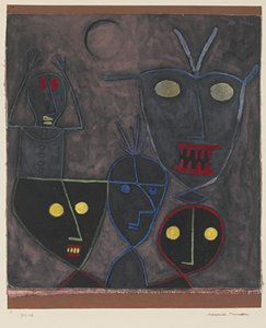Démonické loutky, 1929 od Paul Klee