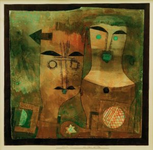 Dvojice bohů od Paul Klee