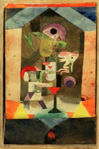 Paměťový obrázek početí od Paul Klee