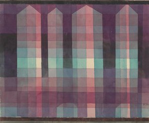 Čtyři věže, 1923. od Paul Klee