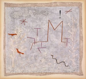 Zahradní brána K od Paul Klee