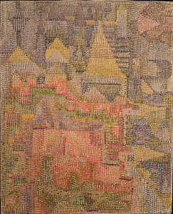 Zámecká zahrada od Paul Klee