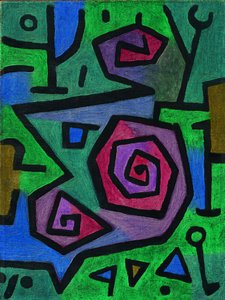 Heroic Roses, 1938 od Paul Klee