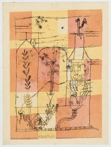 Hoffmanovská scéna, 1921. od Paul Klee