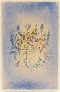 Domy u parku. od Paul Klee