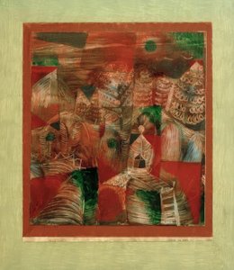 Chata na hoře od Paul Klee