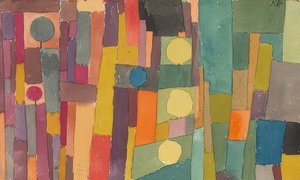 Ve stylu Kairouan, přeneseno do umírněného. 1931 od Paul Klee