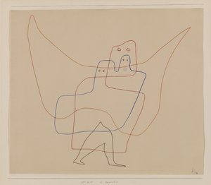 In Angels Care, 1931. od Paul Klee
