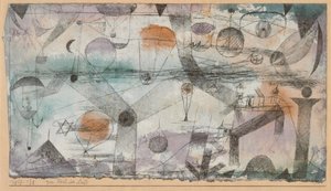 V říši vzduchu, 1917. od Paul Klee