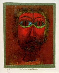 Hlava slavného lupiče od Paul Klee