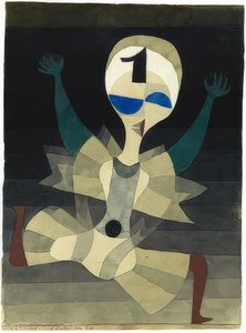 Běžec v cíli. 1921 od Paul Klee