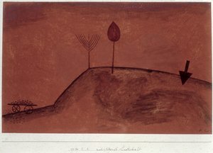 Krajina v dosvitu od Paul Klee