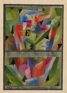 Krajina u E. v Bavorsku, 1921. od Paul Klee