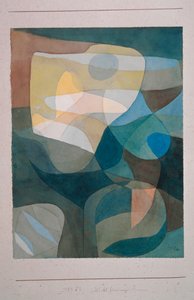Light Broadering I, 1929. od Paul Klee