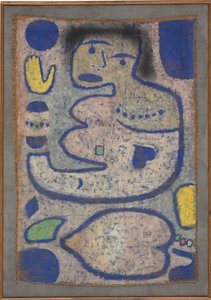 Milostná píseň nového měsíce, 1939. od Paul Klee