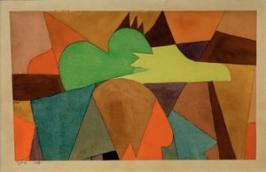 S d. hnědé tipy od Paul Klee