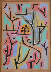 park byl L U. 1938, 129 (J 9) od Paul Klee