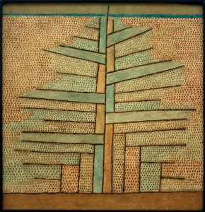 Paul Klee, borovice / malba, 1932 od Paul Klee