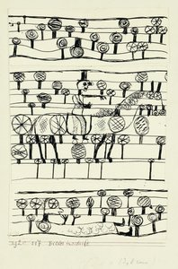 Piktografie; Nápis obrázků od Paul Klee