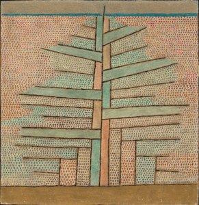 Borovice od Paul Klee