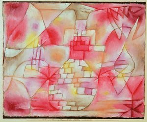 Plán pro zahradní architekturu od Paul Klee