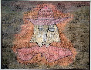 Portrét reverenda Kola - Malba od Paul Klee