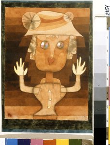 Panenka. Obraz Paul Klee (1879-1940) od Paul Klee