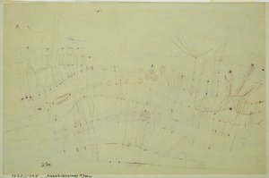 Pravěká vegetace od Paul Klee