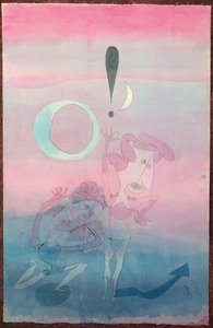 Scéna z baletu „Falešná přísaha“ od Paul Klee