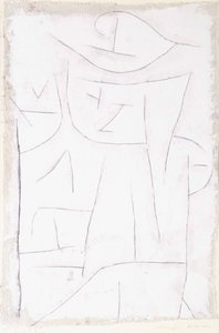 Zřejmě skromný; Zdánlivě skromný od Paul Klee