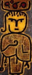 Malý zelený hokynář; Malý manipulátor s ovocem od Paul Klee