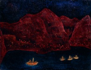 Večer jižního pobřeží od Paul Klee