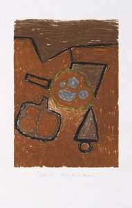 Zátiší v hnědé od Paul Klee