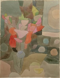 Zátiší s gladioly od Paul Klee