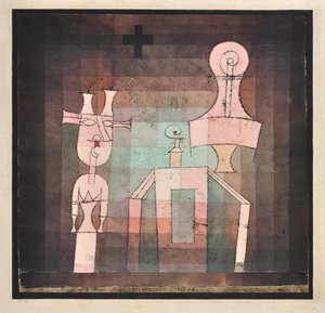 Zátiší se sochami Zátiší se sochami, 1923. od Paul Klee
