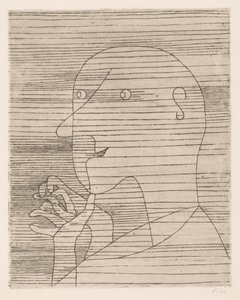 Vypočítavý stařec od Paul Klee