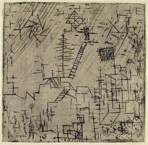 Kouzelník v dubnu od Paul Klee