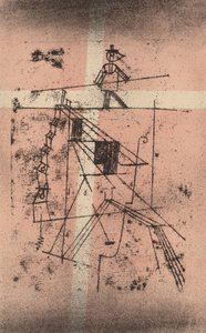 The Tight Rope Walker Seiltänzer, 1923. od Paul Klee