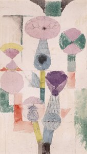 Bodlák květ; Distelblute od Paul Klee