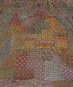 Městský hrad Kr.. od Paul Klee