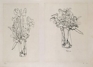 tulipány od Paul Klee