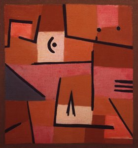 Pohled z červené od Paul Klee