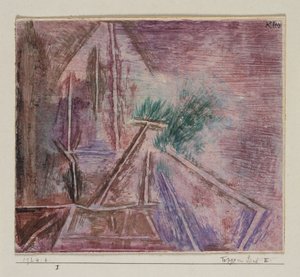 Cesty v písku II od Paul Klee