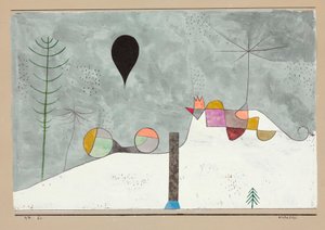 Zimní obrázek od Paul Klee