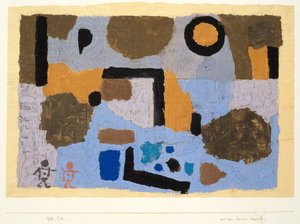 Se dvěma ztracenými, 1938. od Paul Klee