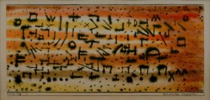 Zničený Egypt od Paul Klee