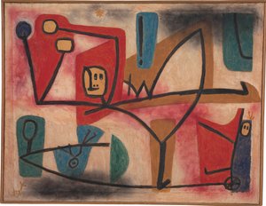 Cockiness bujnost, 1939. od Paul Klee