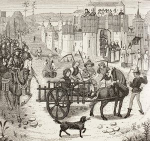 Infant Ferdinand Portugalský, hrabě flanderský od Paul Lacroix