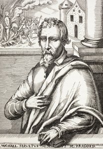 Michael Servetus, známý také jako Miguel Servet nebo Miguel Serveto od Paul Lacroix