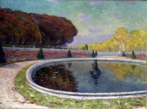 The Grand Bassin (olej na plátně) od Paul Leduc